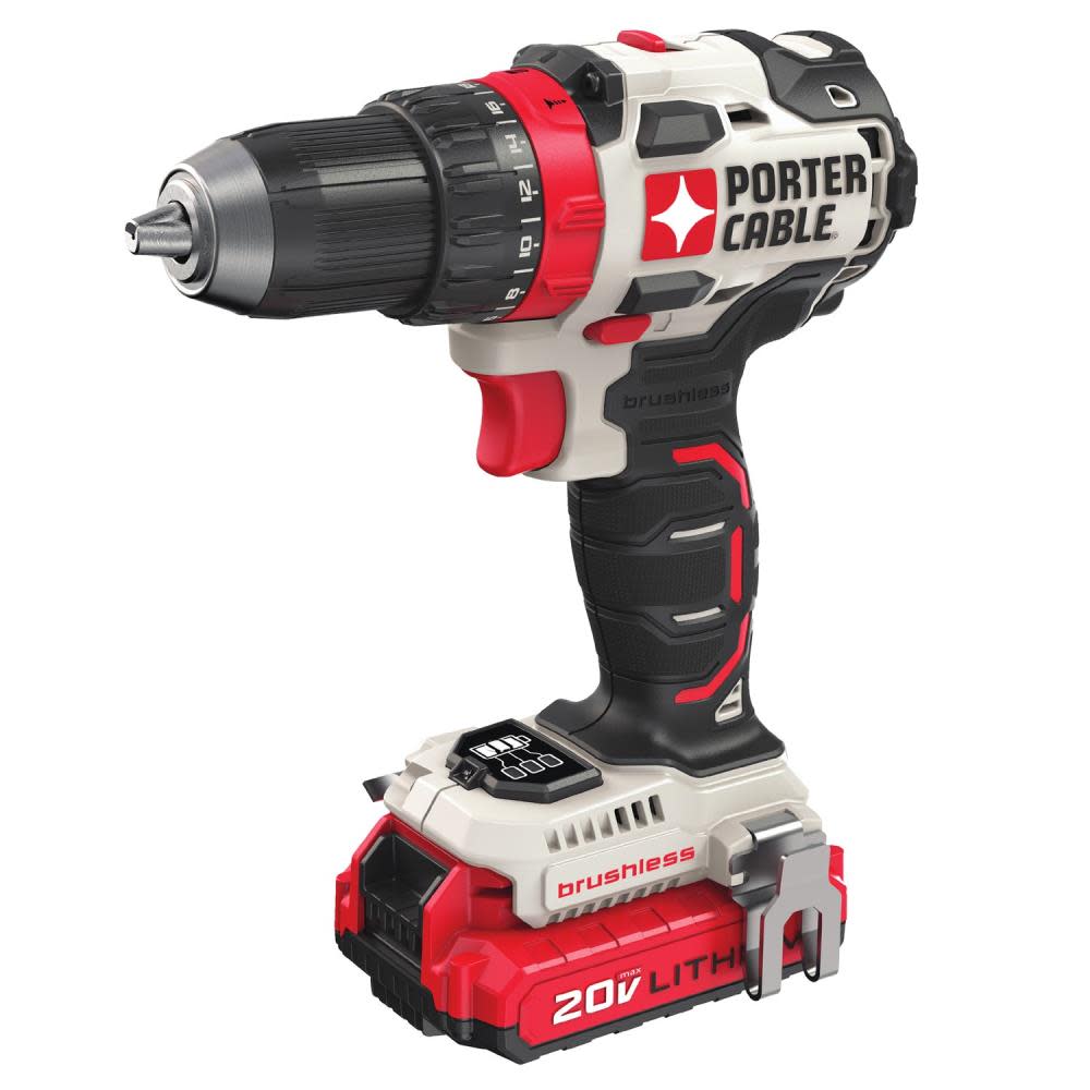 Porter Cable 20V MAX 1/2-in Drill with Battery Kit - Flockneti