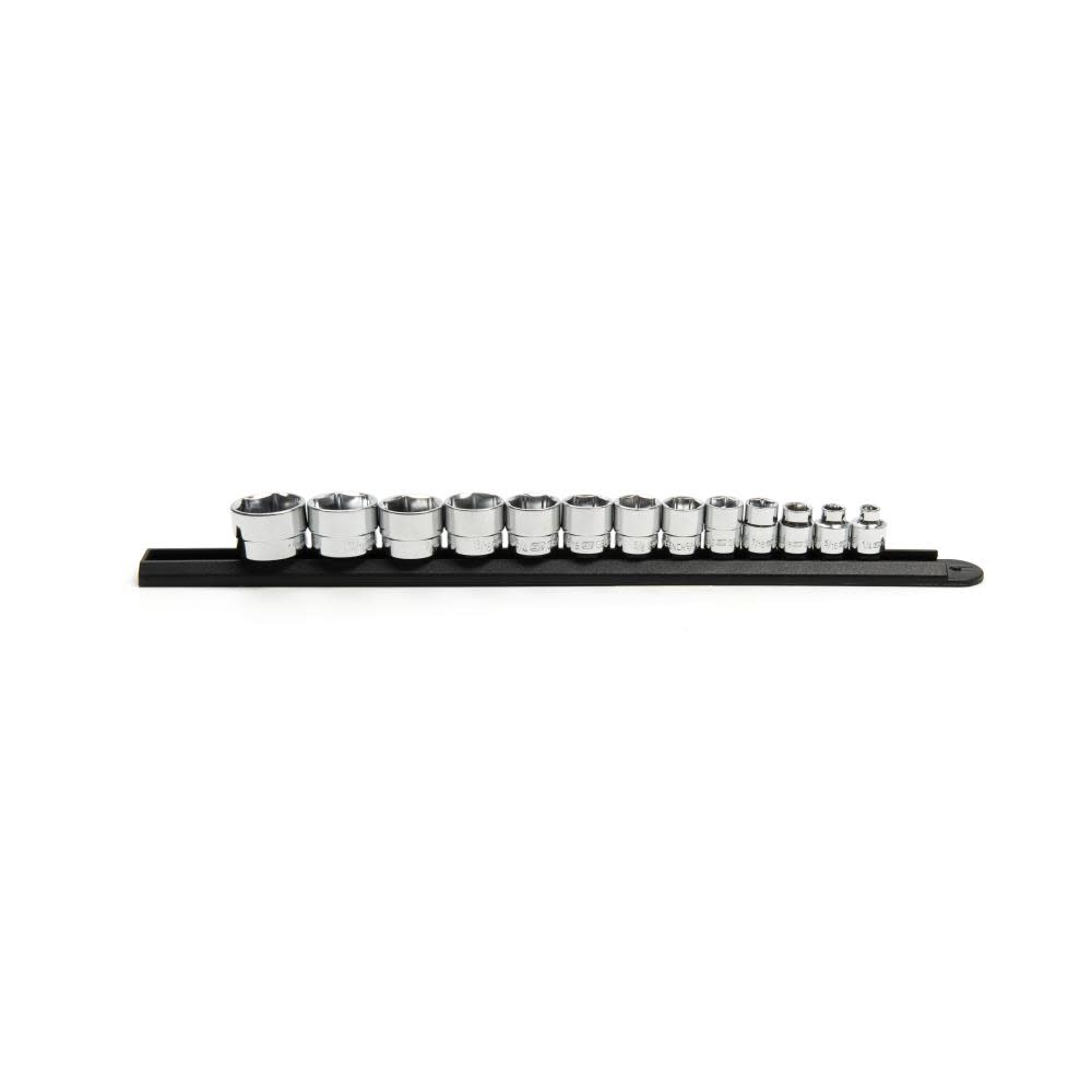 GEARWRENCH 3/8″ Drive 6 Point Stubby Socket Set SAE 13pc - Flockneti