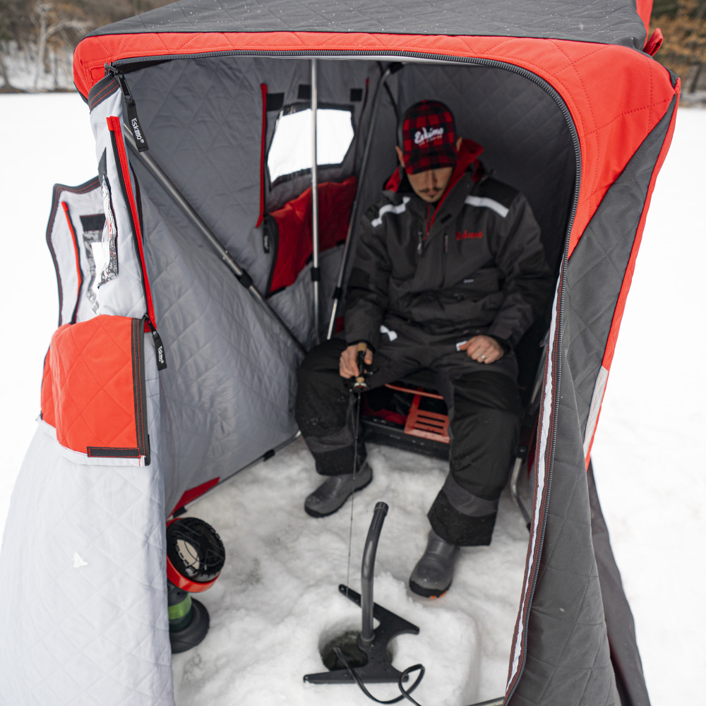 Eskimo Wide 1 Thermal XR Ice Fishing House Portable - Flockneti