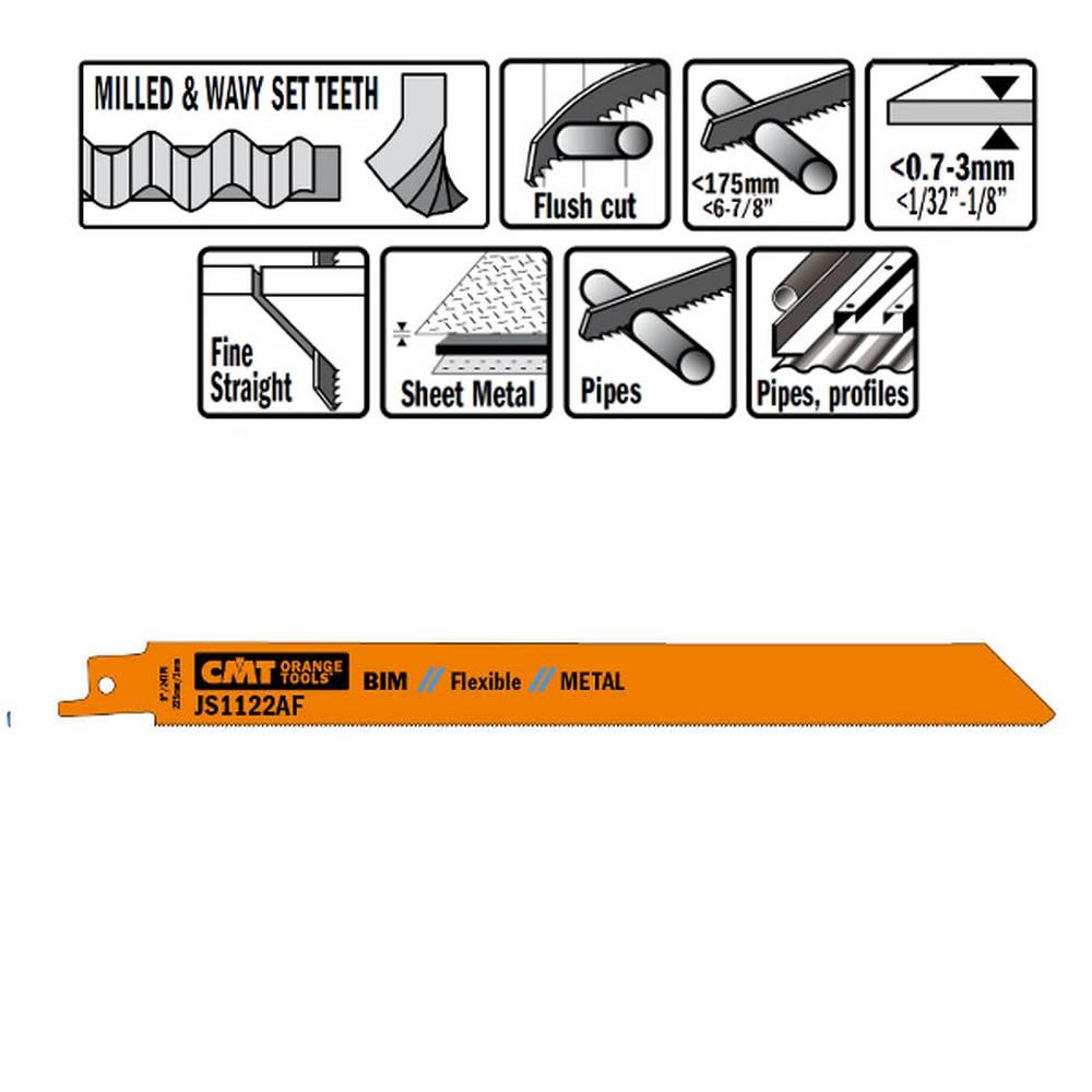 CMT Recip Blade - Flockneti