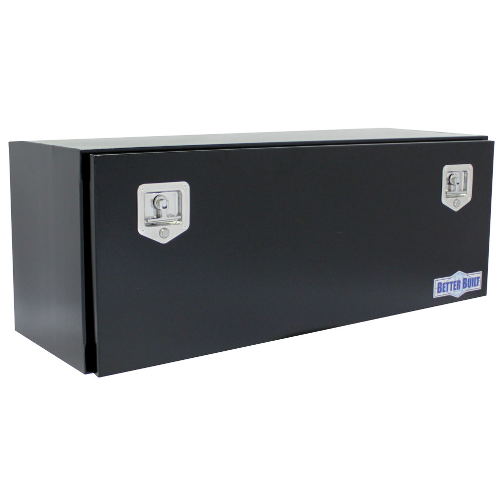 Better Built 60″ Under Bed Truck Box Single Door Double Latch Black - Flockneti