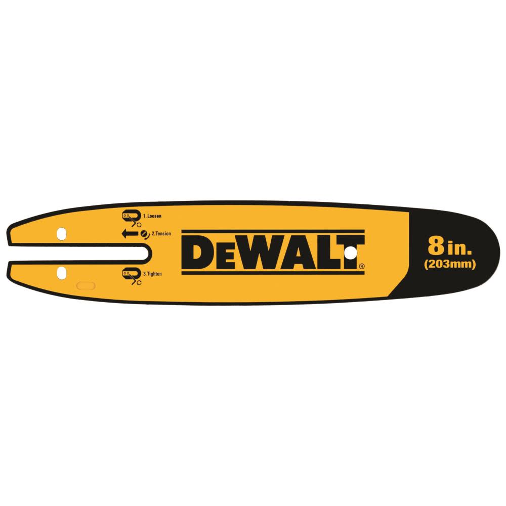 DEWALT 8 in. Pole Saw Replacement Bar - Flockneti