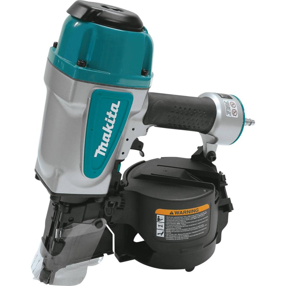 Makita 15 Pneumatic 3-1/2 in. Coil Framing Nailer - Flockneti