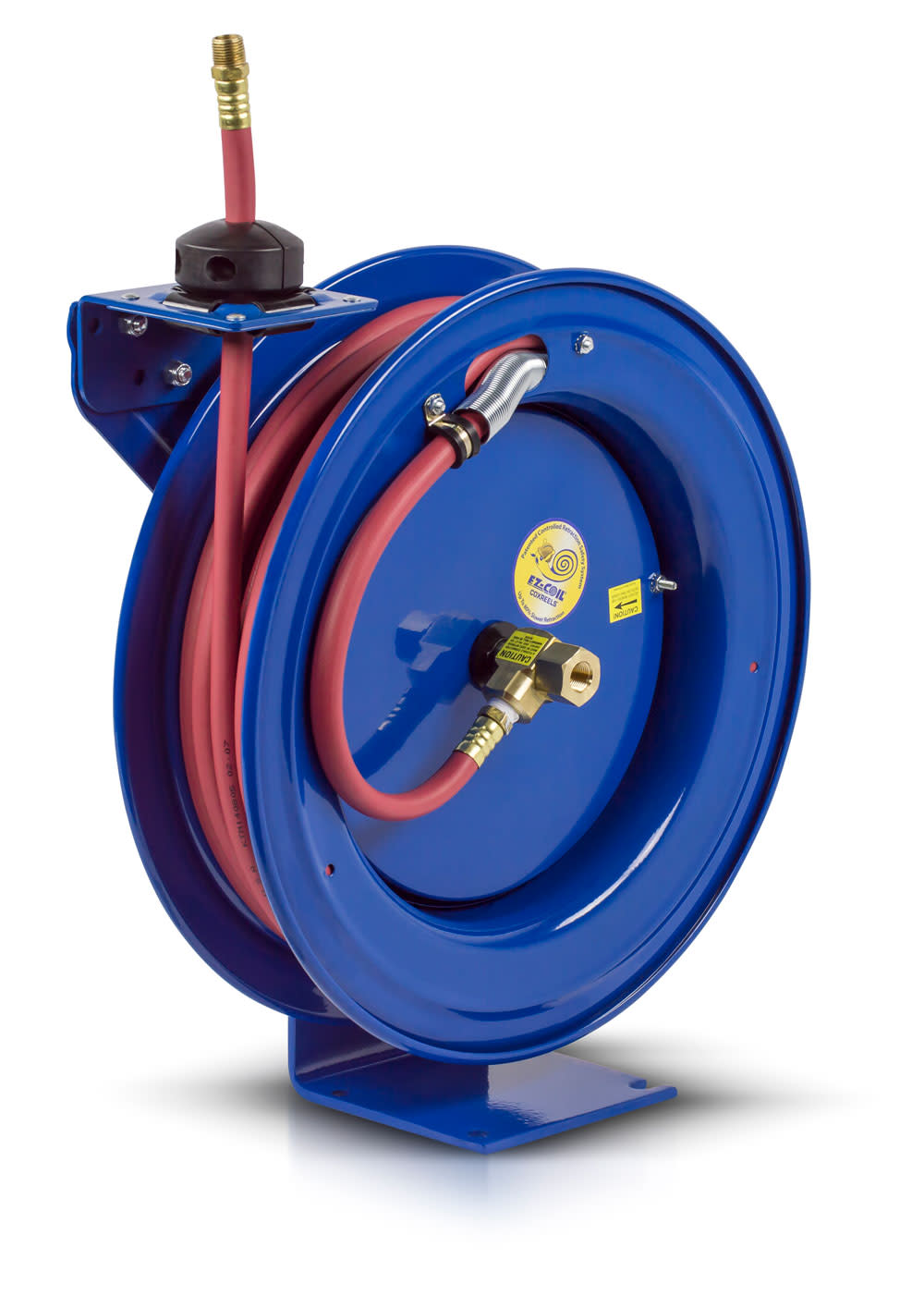 Coxreels 3/8 in Safety System Performance Spring Driven Hose Reel - Flockneti
