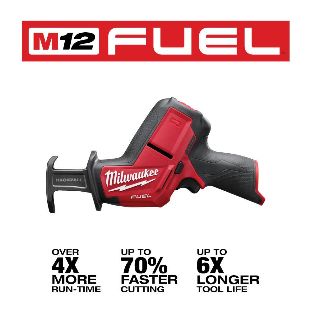 Milwaukee M12 FUEL HACKZALL Reciprocating Saw - Flockneti
