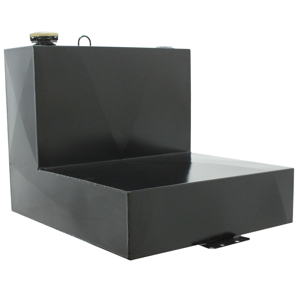 Better Built 42 Gallon HD Series “L” Transfer Tank STEEL GLOSS BLACK - Flockneti