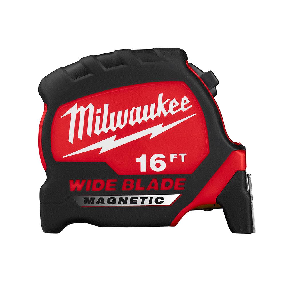 Milwaukee 16Ft Wide Blade Magnetic Tape Measure - Flockneti
