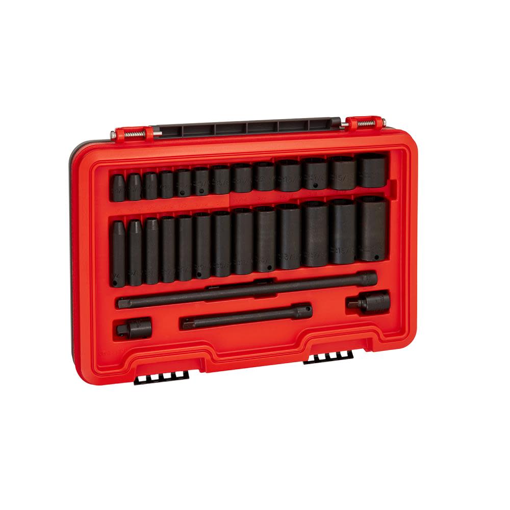 Proto Socket Set 3/8 DR 31pc SAE IM SET - Flockneti