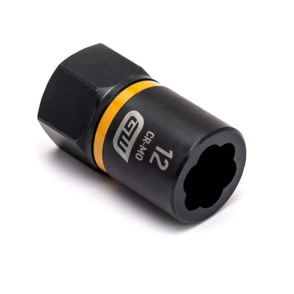 GEARWRENCH 3/8 Drive Bolt biter Impact Extraction Socket 12mm - Flockneti