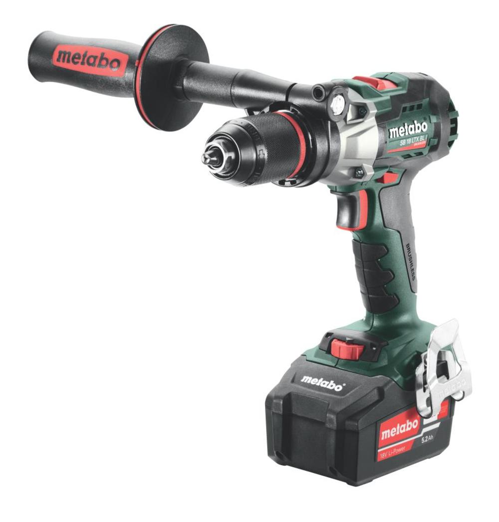 Metabo SB18LTXBL18V Cordless1/2″ Hammer Drill Kit - Flockneti