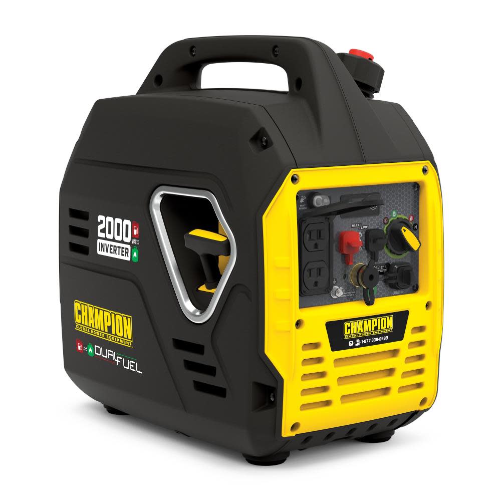 Champion Power Equipment 2000-Watt Ultralight Portable Dual Fuel Inverter Generator - Flockneti