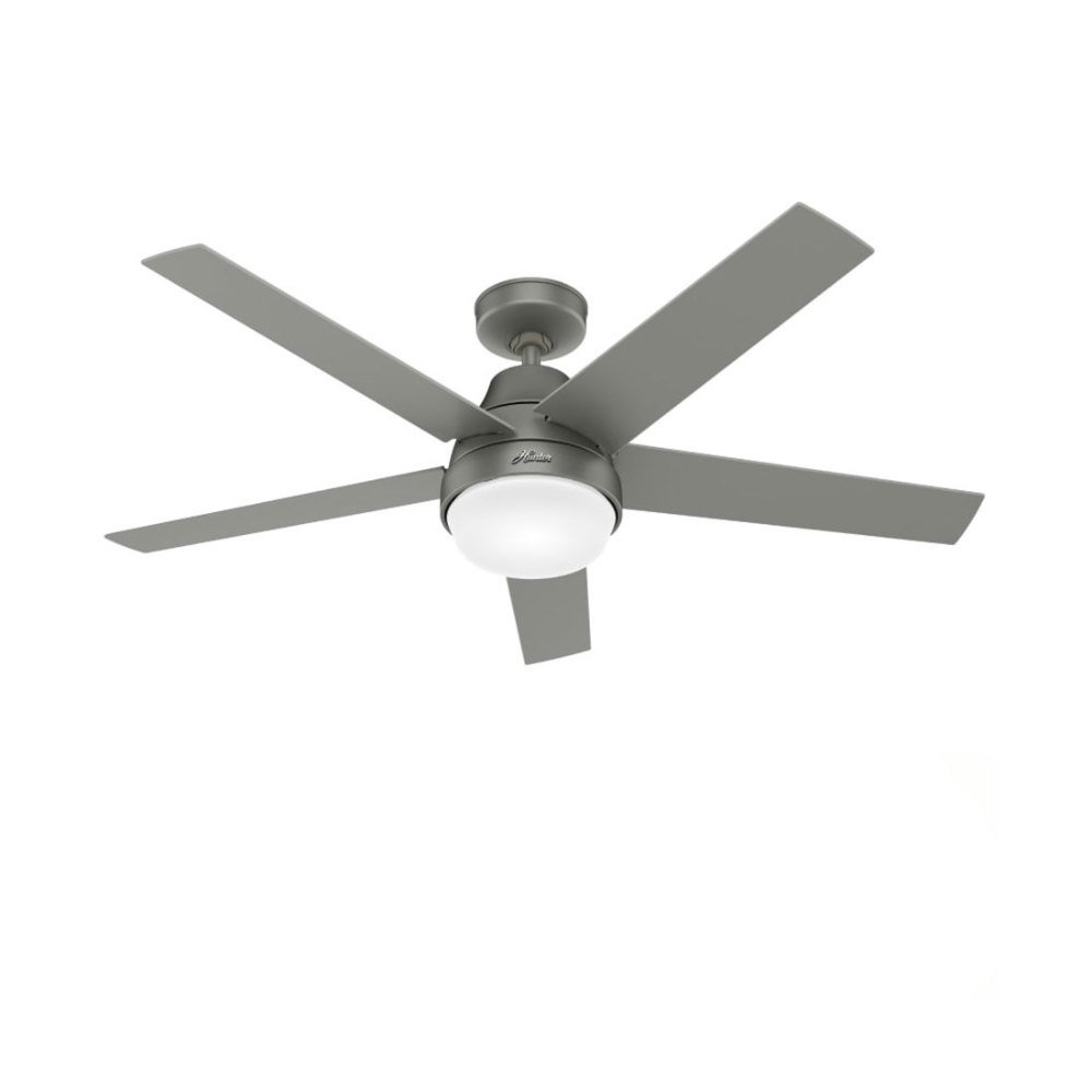Hunter Fan Aerodyne Ceiling Fan 52″ Matte Silver Matte Silver - Flockneti