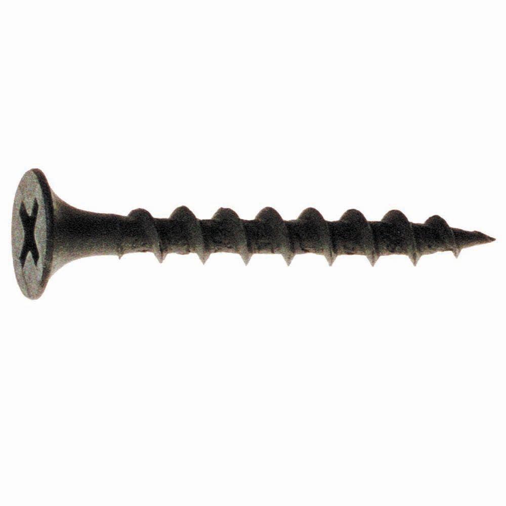Pro Twist #6 x 1-5/8 in. Phillips Bugle-Head Coarse Thread Drywall Screws - Flockneti