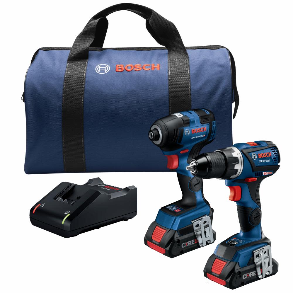 Bosch 18V 2 Tool Combo Kit - Flockneti