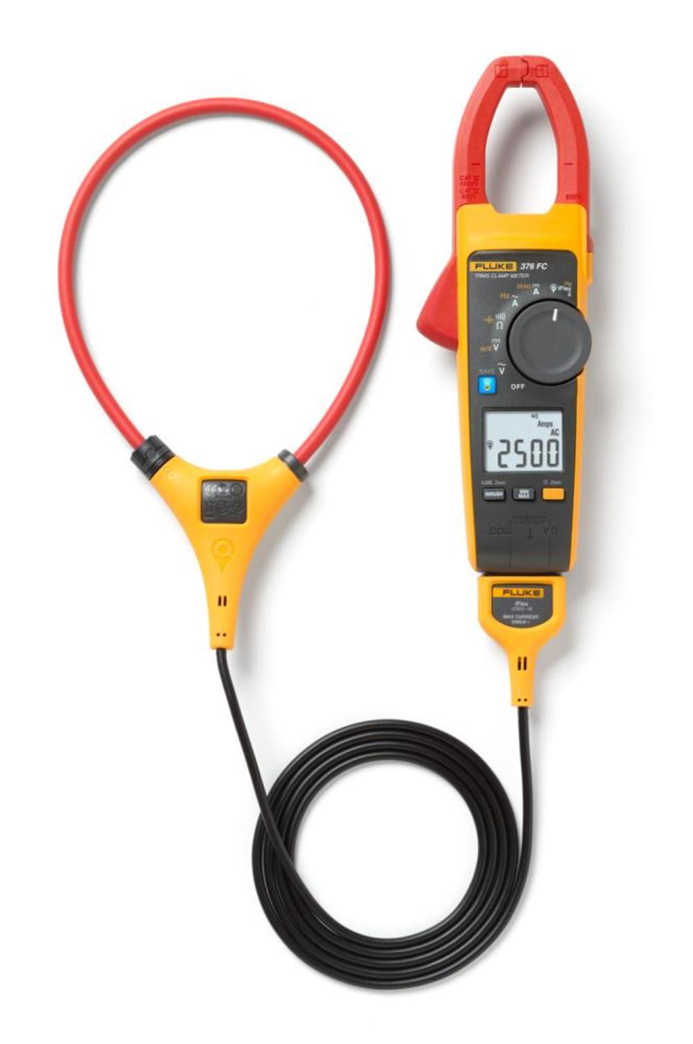 Fluke 376 FC True-RMS AC/DC Clamp Meter with iFlex - Flockneti