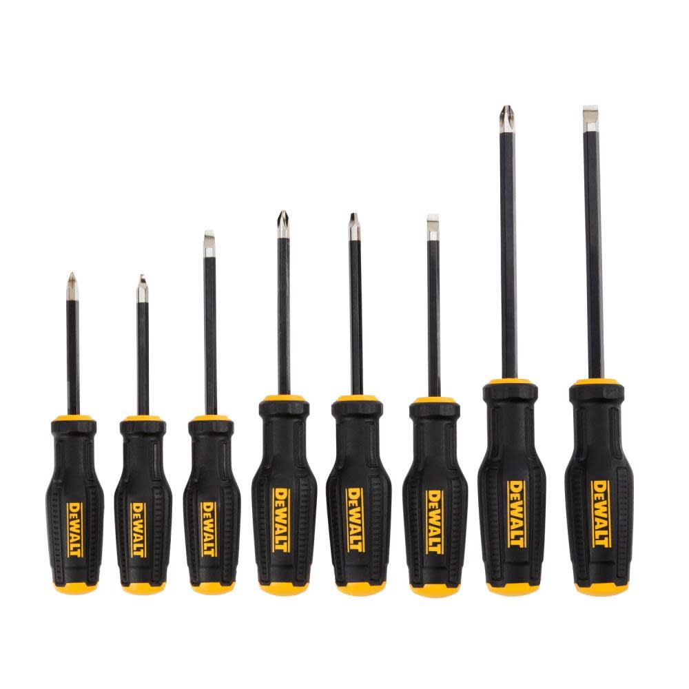 DEWALT TOUGHSERIES Screwdriver Set 8pc - Flockneti