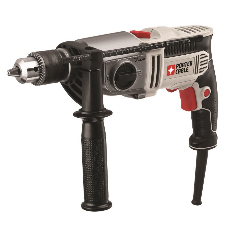 Porter Cable 1/2-in VSR 2 Speed Hammerdrill - Flockneti