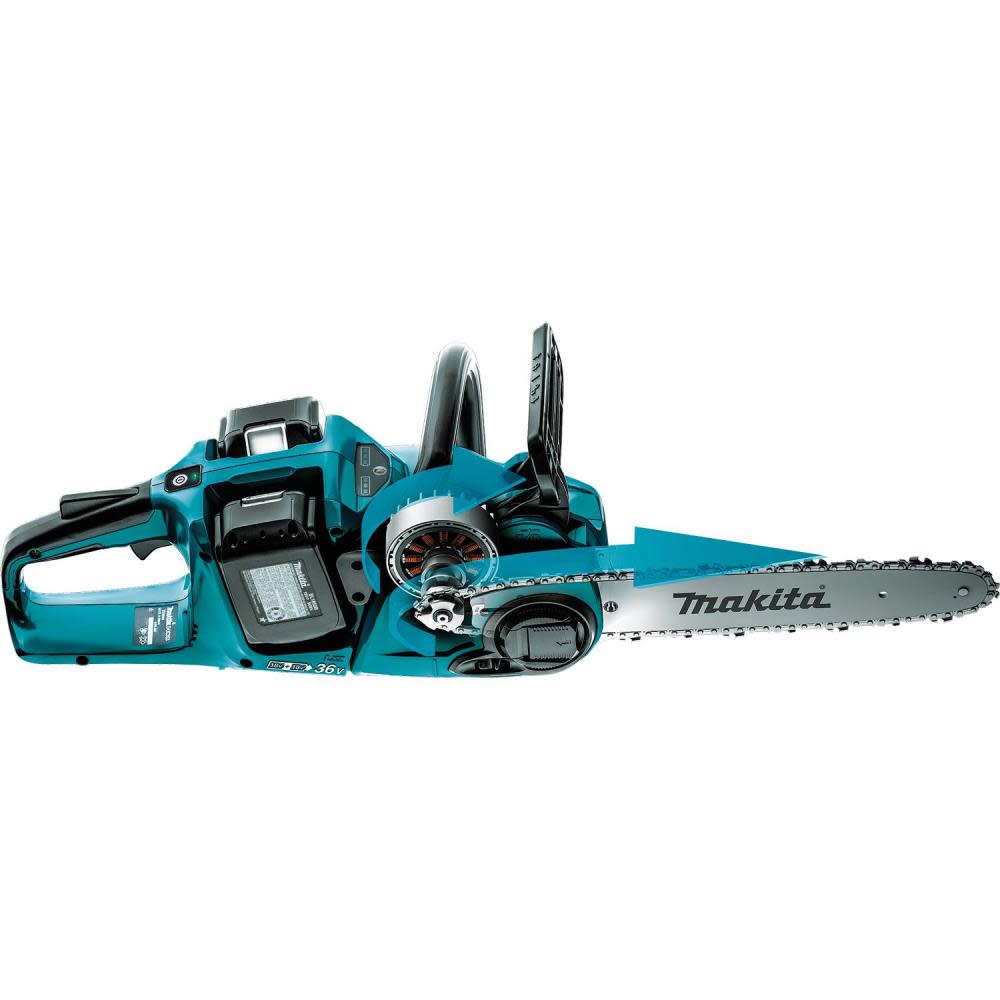 Makita 36V (18V X2) LXT Chainsaw 16″ Kit Brushless - Flockneti