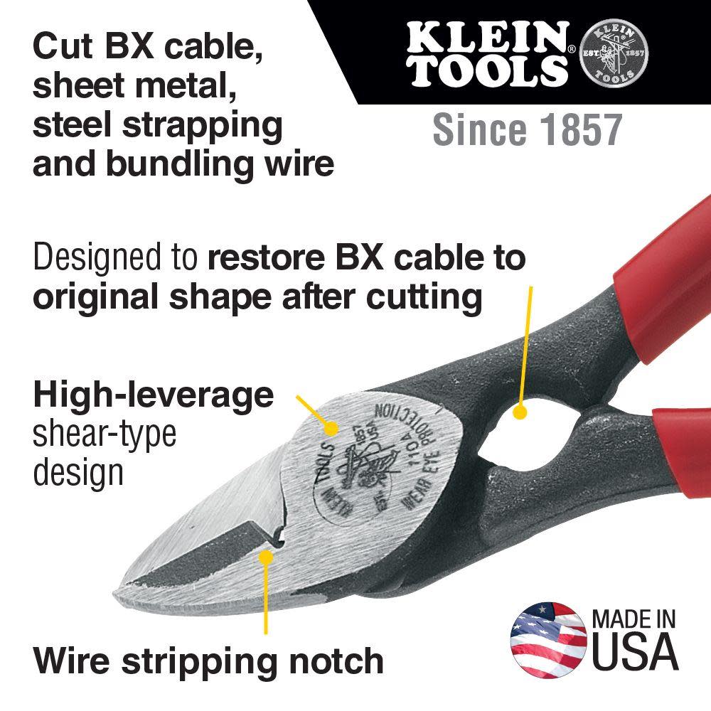 Klein Tools All-Purpose Shears and BX Cutter - Flockneti