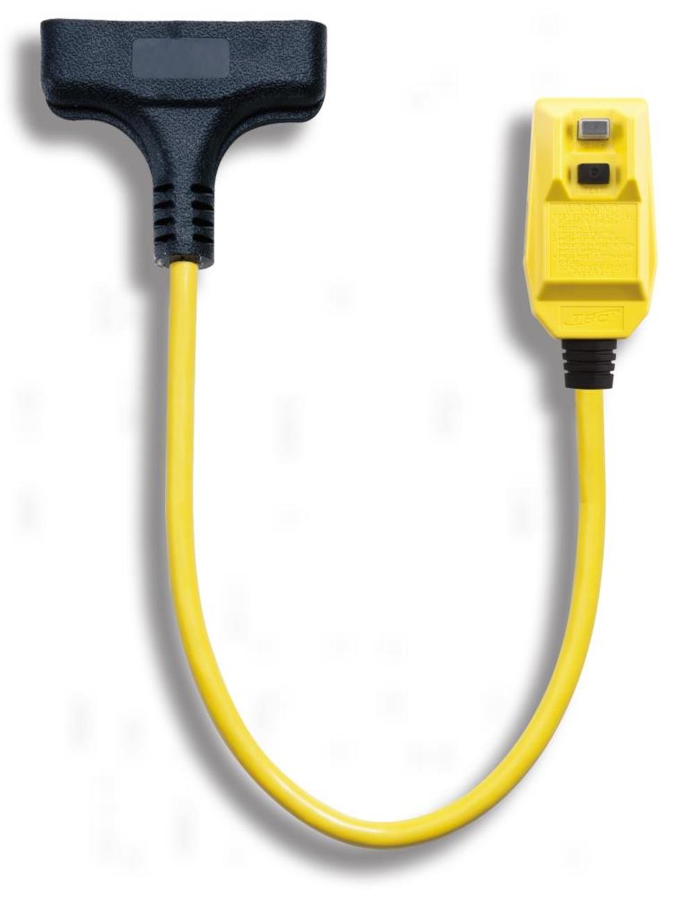 Southwire 2Ft Right Angle GFCI Tri Tap Cord - Flockneti