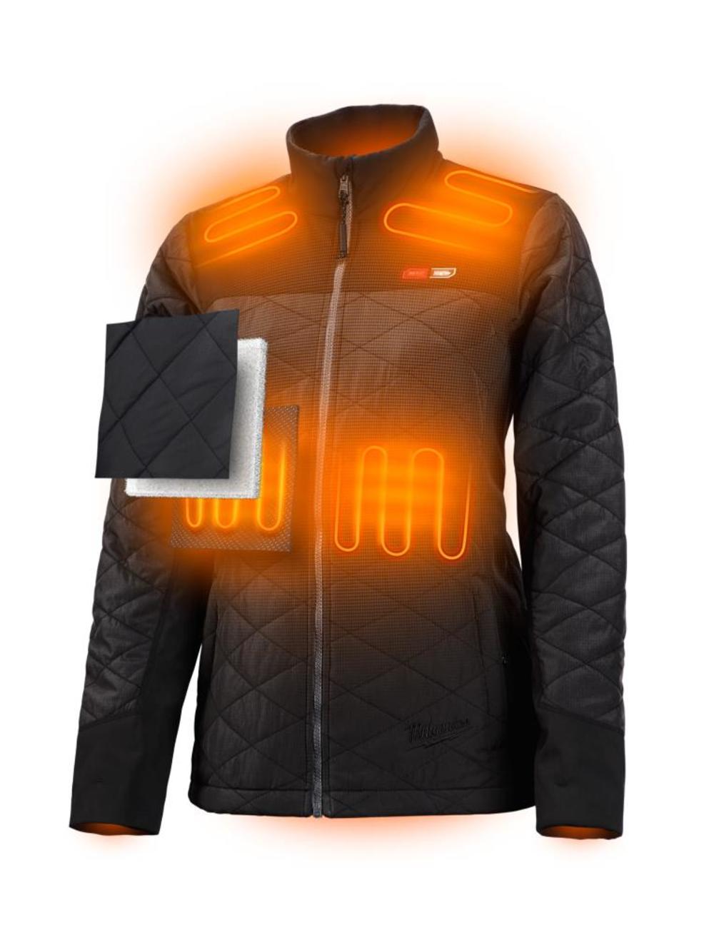 Milwaukee M12 Heated Women’s AXIS Jacket Kit XL (Black) - Flockneti