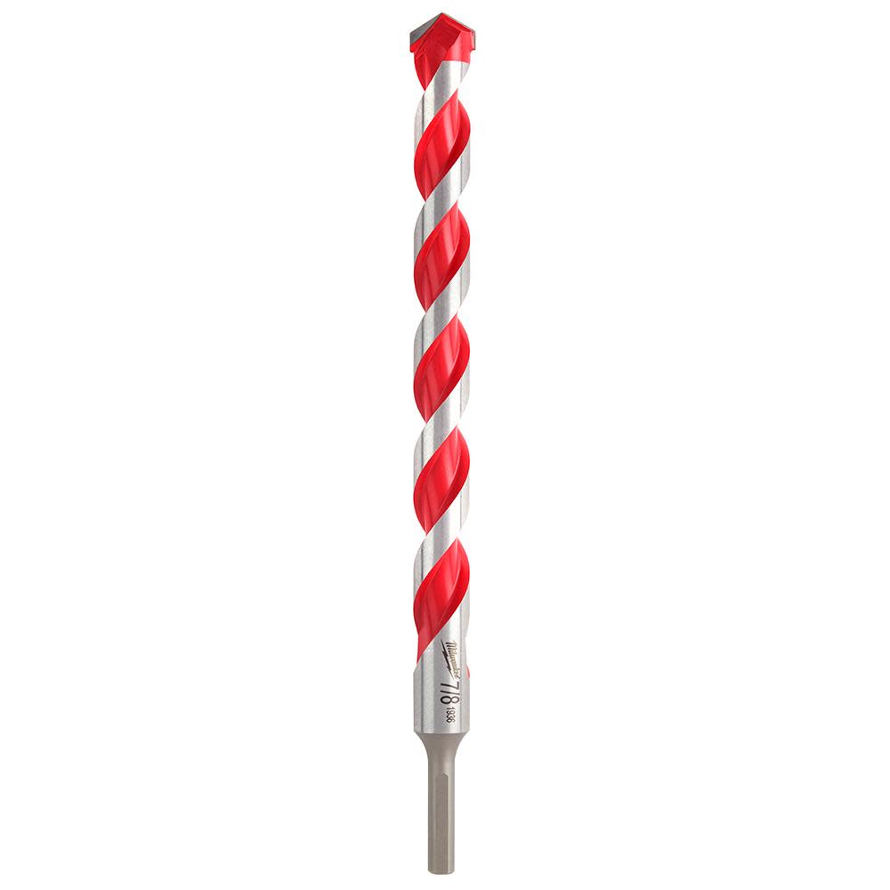 Milwaukee SHOCKWAVE Carbide Hammer Drill Bit 7/8″x10″x12″ - Flockneti