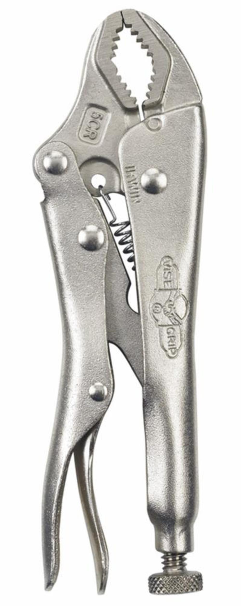 Irwin 5CR Original Curved Jaw 5 In. 125 mm Carded Locking Plier - Flockneti