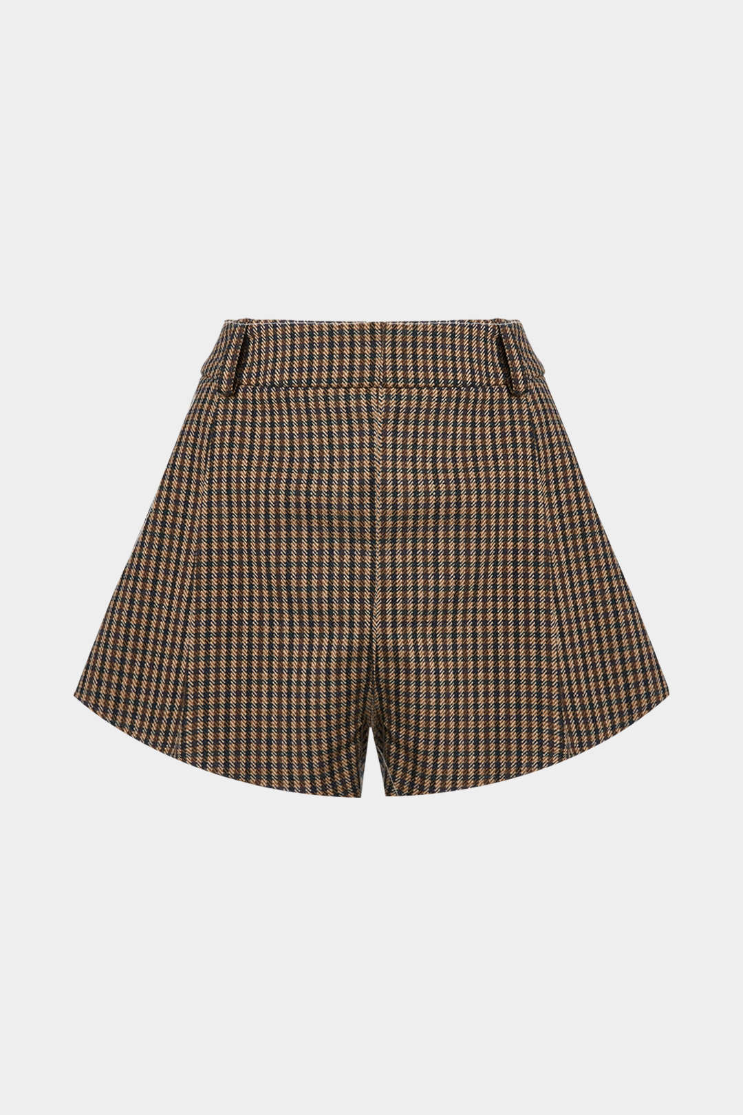 Plaid Print Pocket Shorts - Flockneti