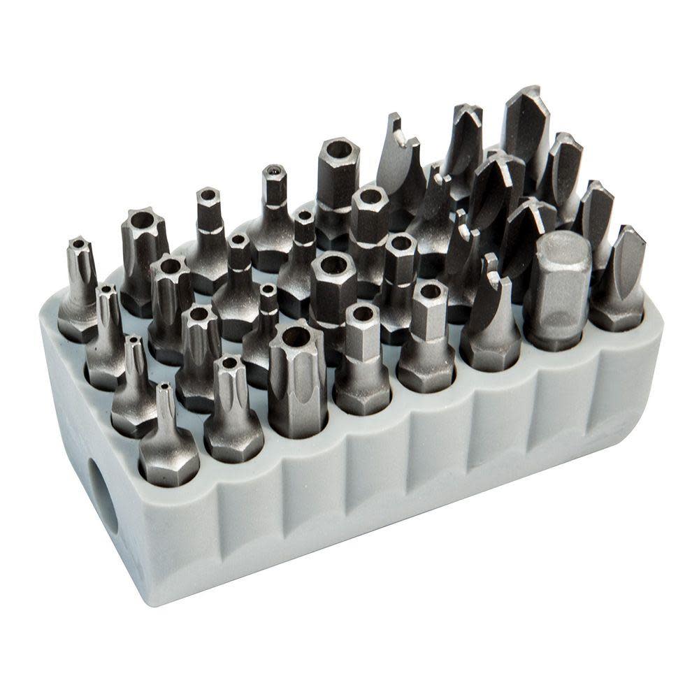 Klein Tools 32 Piece Tamperproof Bit Set - Flockneti
