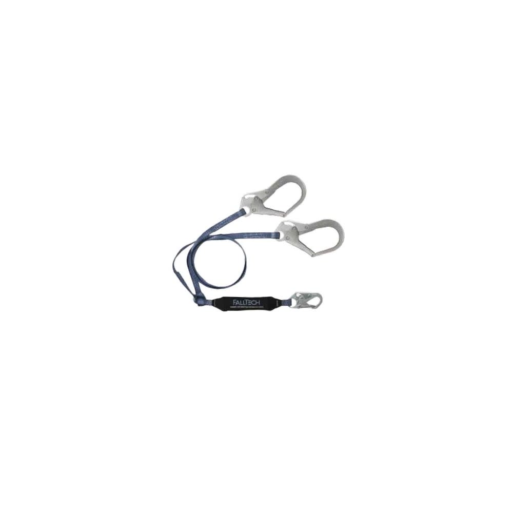 Falltech ViewPack 3′ Twin Leg Energy Absorbing Lanyard - Flockneti