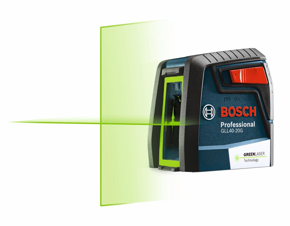 Bosch Green-Beam Self-Leveling Cross-Line Laser - Flockneti
