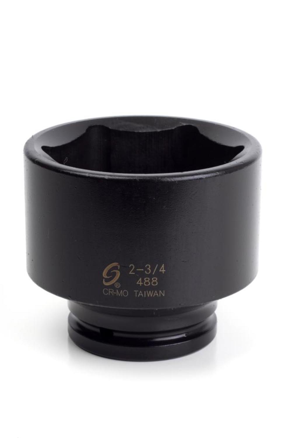 Sunex 2-3/4 In. 3/4 In. Drive Impact Socket - Flockneti