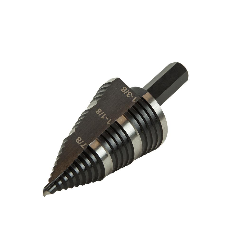 Klein Tools Step Drill Bit #15 Double Fluted - Flockneti