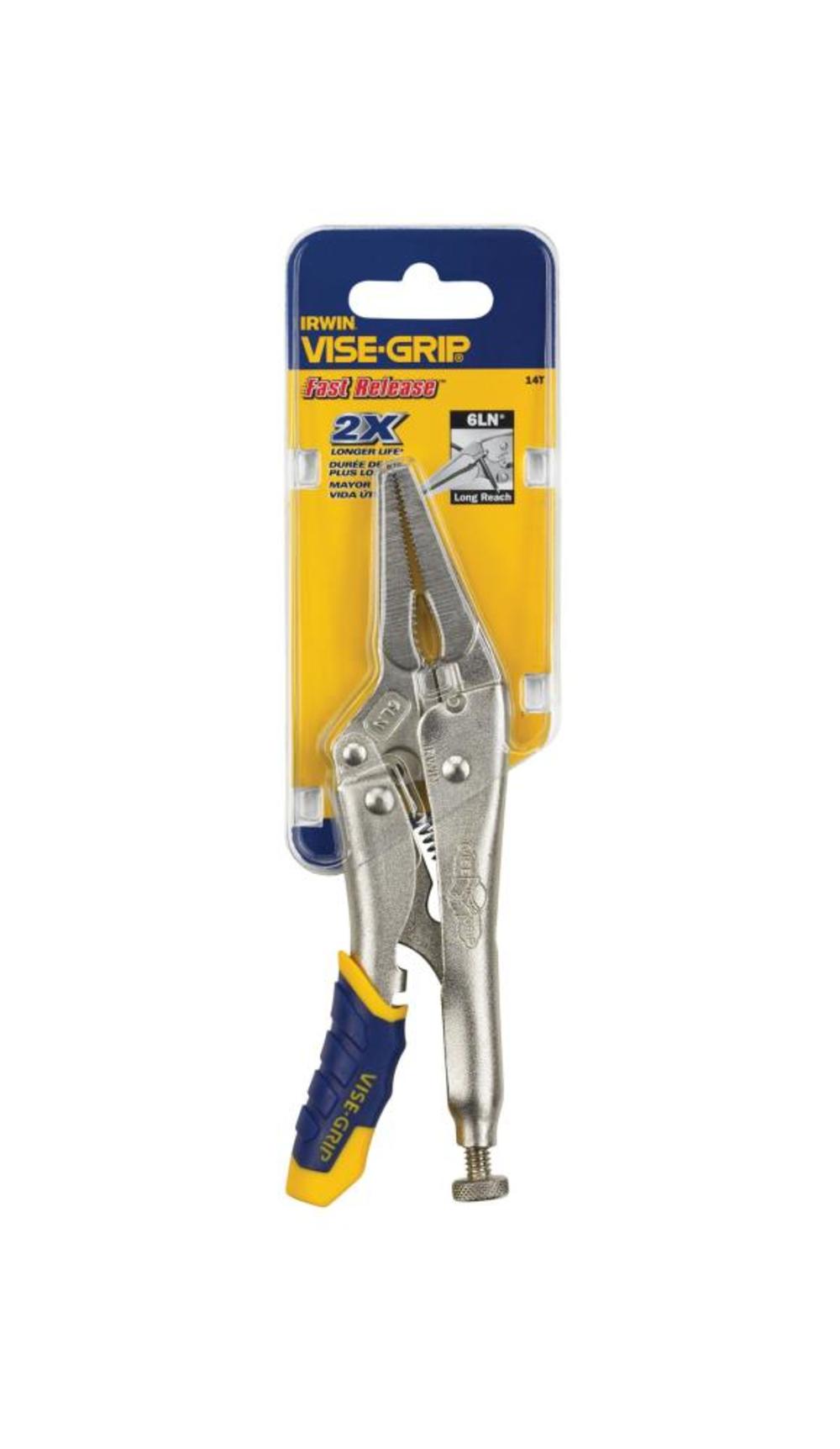 Irwin 6 In. Long Nose Locking Pliers - Flockneti
