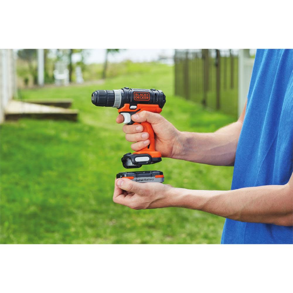 Black and Decker GoPak 4-Tool Combo Kit - Flockneti