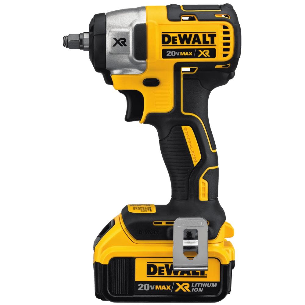 DEWALT 20-volt MAX XR 3/8-in Compact Impact Wrench Kit - Flockneti