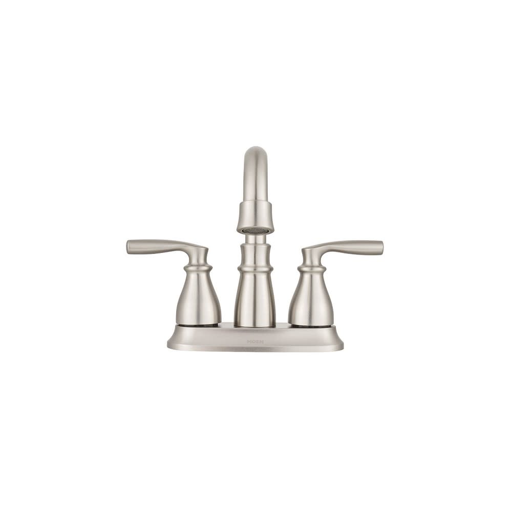 Moen Hilliard Bathroom Faucet Spot Resist Nickel 2 Handle HighArc - Flockneti