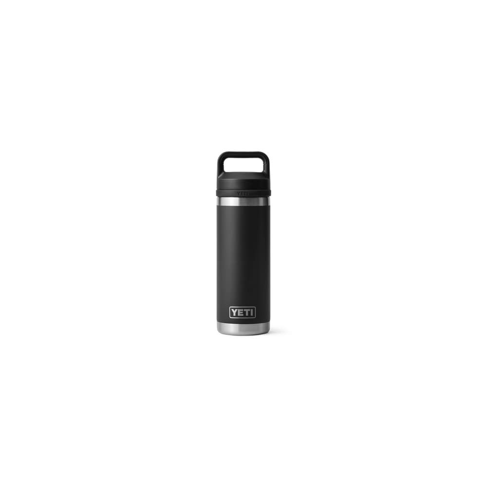 Yeti Rambler 18oz Water Bottle with Chug Cap Charcoal - Flockneti