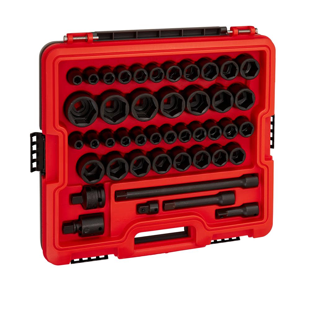 Proto Socket Set 1/2 DR 44pc SAE/MM IM SET - Flockneti