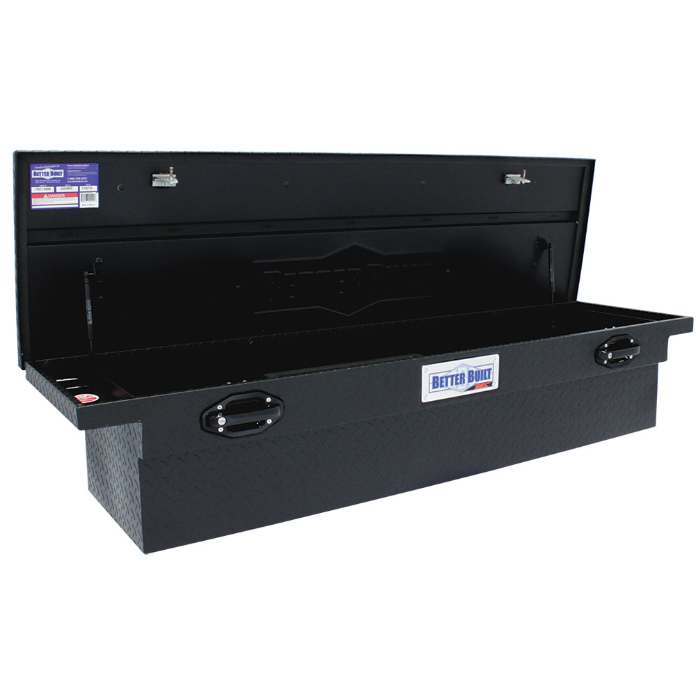 Better Built 63″ SEC Saddle Truck Tool Box LOW PROFILE MATTE BLACK - Flockneti