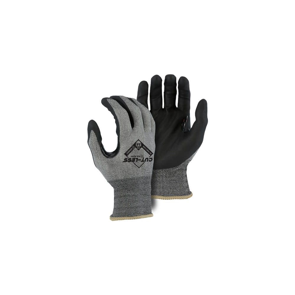 Majestic Glove KorPlex Cut Resistant Glove Gray XS - Flockneti
