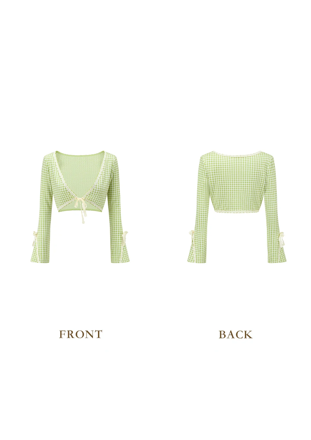 Matcha Red Bean Cardigan - Flockneti