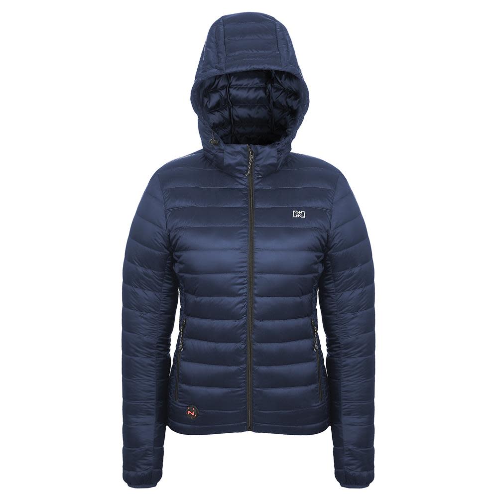 Mobile Warming Summit Heated Jacket 12 Volt Womens Navy Small - Flockneti