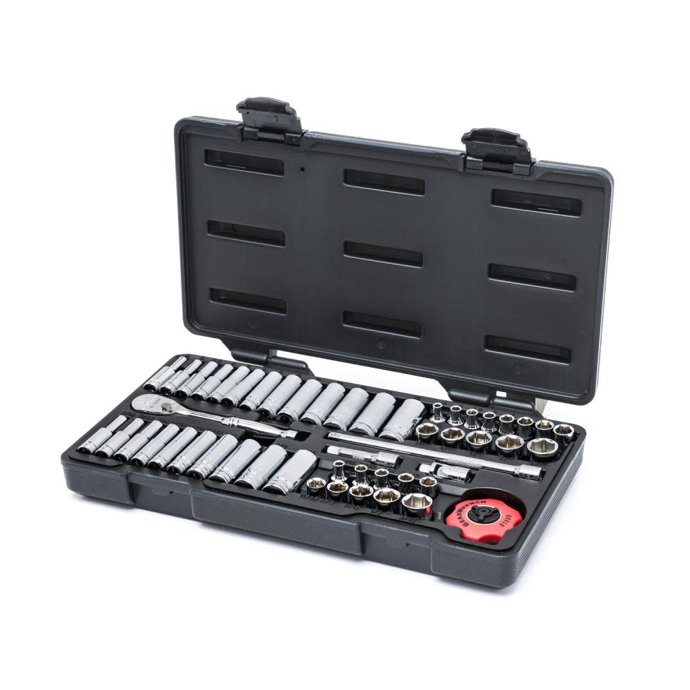 GEARWRENCH SET SKT STD DP SAE & MET 1/4DR 6PT - Flockneti