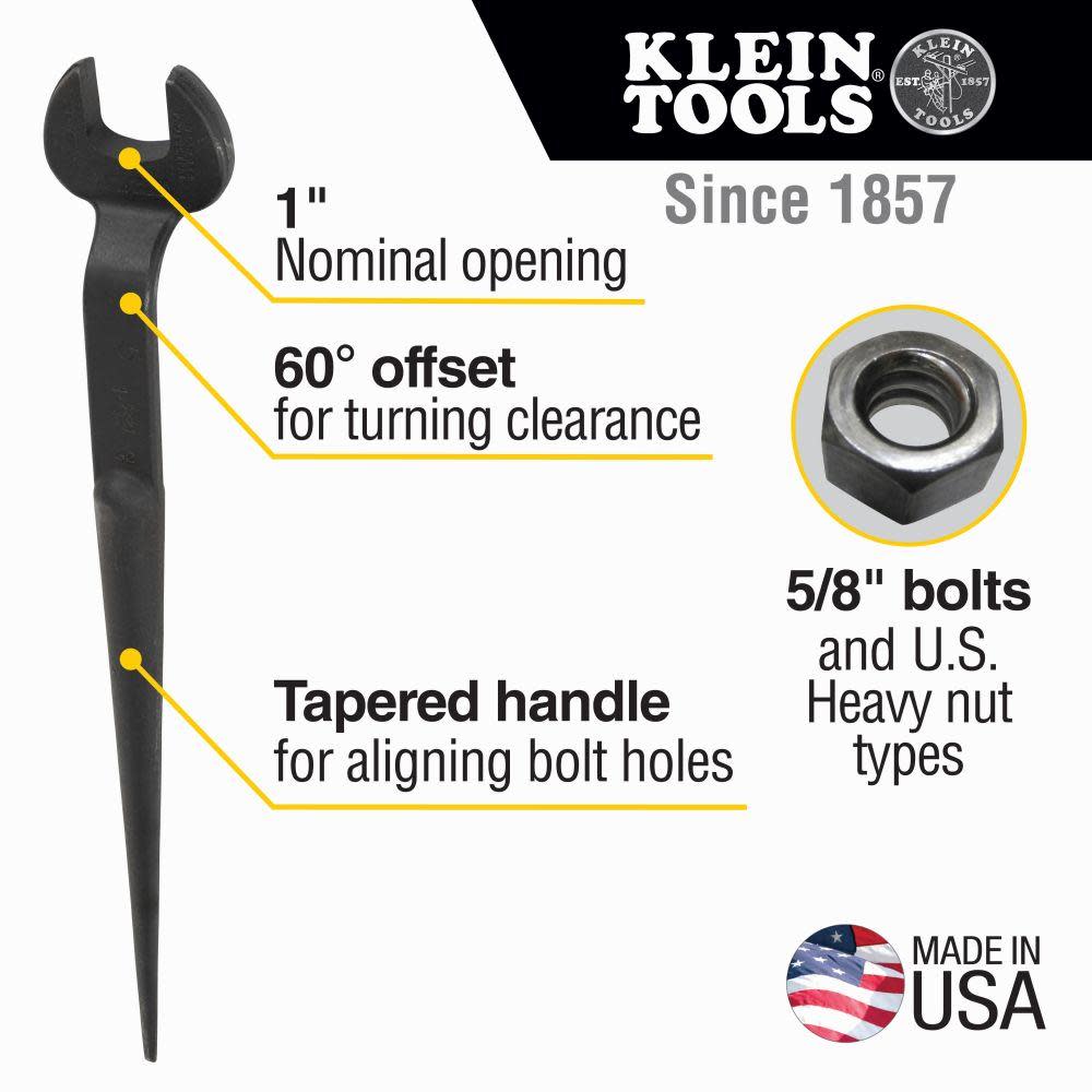 Klein Tools 5/8″ Erection Wrench US Reg Nut - Flockneti