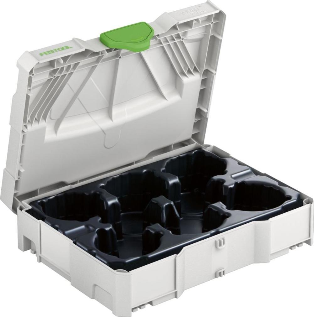 Festool Systainer with Insert for DX 93 E and RO Abrasives - Flockneti