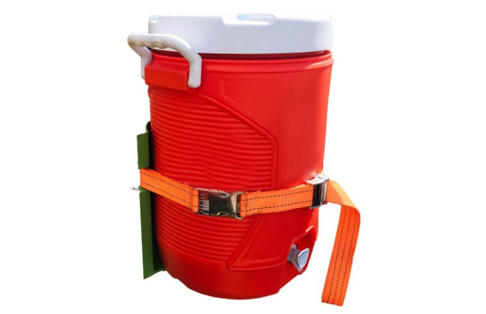Green Touch Water Cooler Rack For Open/Enclosed Trailer - Flockneti
