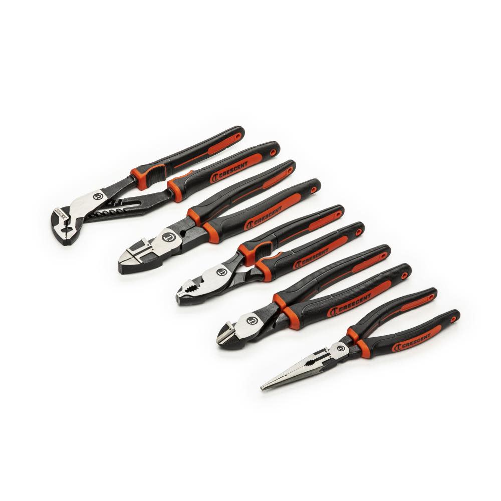 Crescent Z2 5 Mixed Dual Material Plier Set 5pc - Flockneti