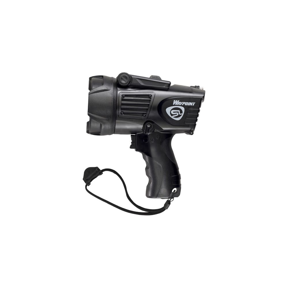 Streamlight Waypoint 300 Black Rechargeable Pistol Grip Spotlight - Flockneti