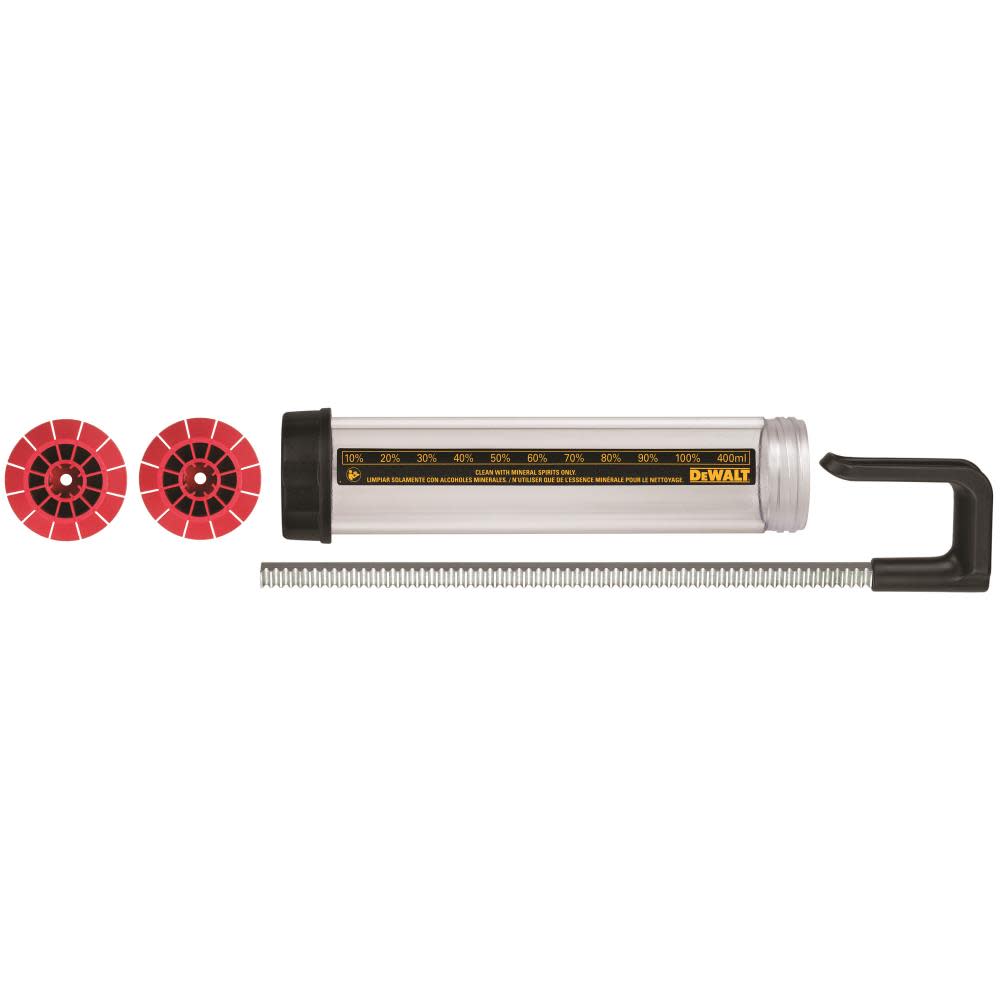 DEWALT 465 mL Clear Sausage Tube Conversion Kit - Flockneti